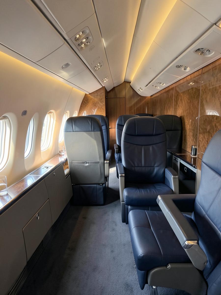 Premium aircraft cabin